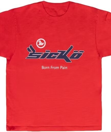 Sicko Pain T-shirt Tomato - Red